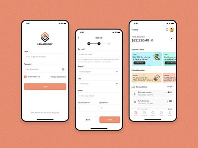 Finance mobile app