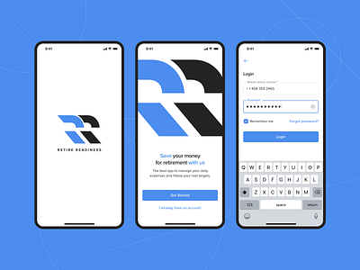 Retire Readiness – mobile finance app
