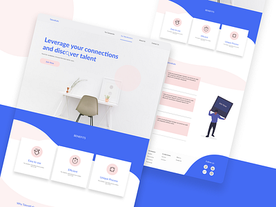 Client Landing Page | Hiring Tech