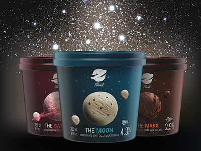 Planet ice cream