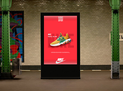 Nike Ads concept adobe ads adsense advertising branding design graphic hello hello dribbble illustration photo poster typography vector