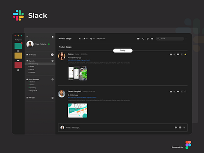 Exploration for slack dekstop app