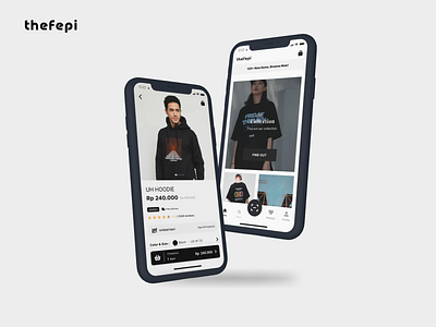 The Fepi Commerce app design branding design figma illustration logo mobile apps ui uidesign ux design