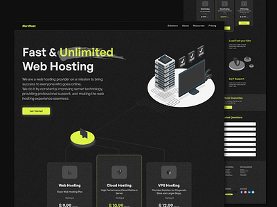 Website Hosting Homepage