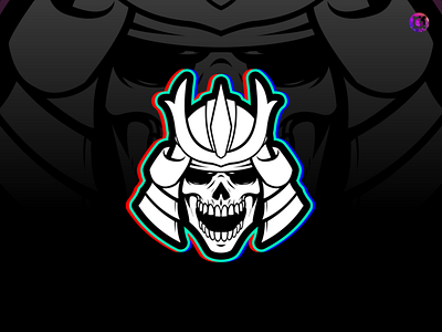 Dead Samurai branding design esports esports logo flat design flat logo design illustration logo mascot logo samurai skull skull and crossbones skull art skull logo vector