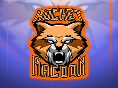 Racoon Mascots branding esports esports logo flat design gaming logo logo mascot logo vector