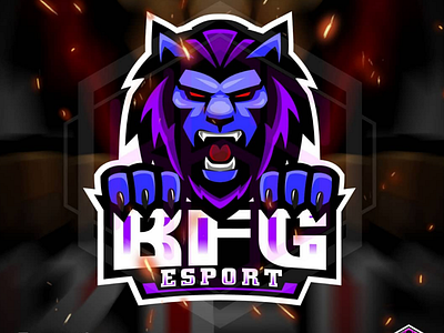 LION MASCOT LOGO art badge esport logo flat flat design freefire illustrator inspiration lion logo logotix mascot pubg sport logo streaming service twitch vector