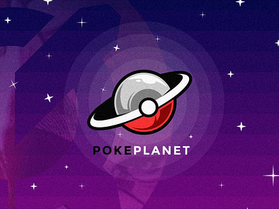 POKE PLANET branding design esports logo flat design flat logo design logo logo design mascot logo planet pokeball pokemon pokemon go portfolio simply logo vector