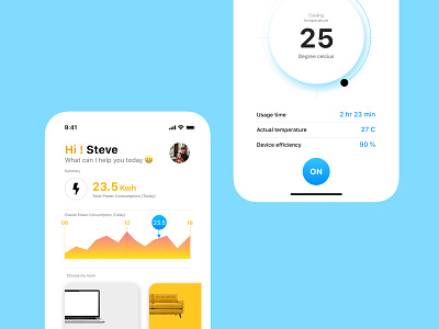 My home app app branding design flat minimal ui