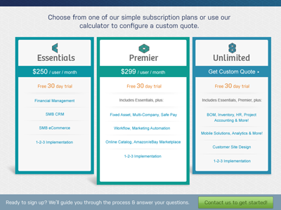 Pricing Plans