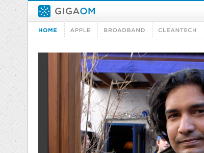 Gigaom gotham news texture website