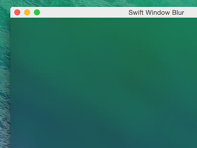 OSX Yosemite Window Blur blur cocoa osx swift window