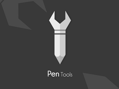 Pen Tools art brand design branding combination design dribbble illustration logo pen tools ui vector