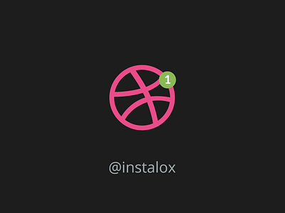 One Dribbble Invite design dribbble dribbble invite instalox invite kumar prospect satya shots