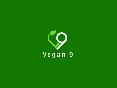 Restaurant logo creative logo flat logo food logo restaurant logo vegan food vegan logo