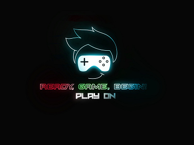 Social gaming logo cyberpunk logo logo logodesign