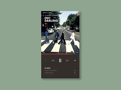 Daily UI | 009 app clean concept dailyui design minimal music app simple ui ux
