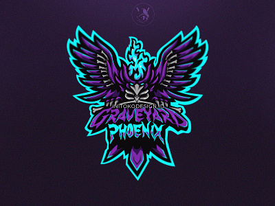 Phoenix Mascot Logo