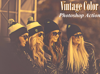 Vintage Color Photoshop Action colorful digital digital art effects exposure fresh image instagram photo editing photo editor photo effect photo filters photo manipulation photography photoshop retro photo soft glow vintage vintage actions