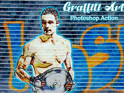 Graffiti-art wall photography backgrounds Fotografia photophone