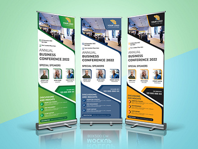 Corporate Roll up Banner