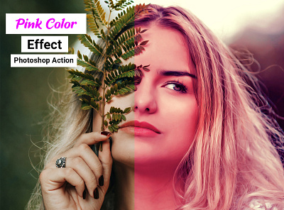 Pink Color Effect Photoshop Action abstract action atn color color grading color grading photoshop cs6 digital painting effect florabella photography photoshop photoshop action premium purple color skin skin tone text tutorial