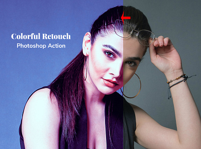 Colorful Retouch Photoshop Action actions add ons colorful digital art effects fresh image light matte photo editor photo effect photodigital photography photoshop portrait professional quality retouching skin retouch