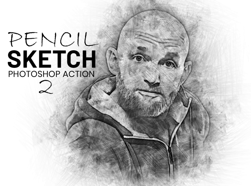 Pencil Sketch Photoshop Action-2 by AL AMIN on Dribbble