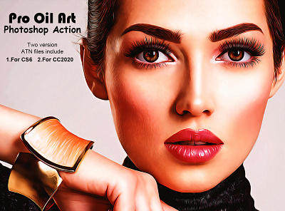 Pro Oil Art Photoshop Action abastic oil acrylic colorful oil painting hdr oil oil action oil art oil art action oil effect oil paint action oil paint cc2020 realistic oil paint cs6 oil paint filter oil painting action oil portrait painting pro oil art photoshop action smooth oil smooth oil art