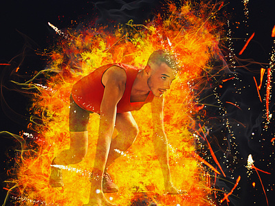 Fire Effect Photoshop Action