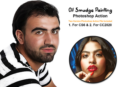 Oil Smudge Painting Photoshop Action abastic oil acrylic colorful oil painting hdr oil effect o il paint filter oil art oil effect oil paint cc2020 oil paint cs6 oil photography oil portrait real oil realistic oil action smooth oil art smudge oil painting smudge painting effect smudge toning specail effect