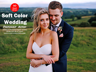 Soft Color Wedding Photoshop Action
