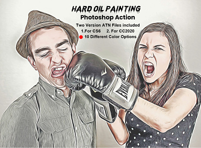 Hard Oil Painting Photoshop Action artist oil paint colorful oil colorfull oil painting digital oil art oil art oil effect oil effect action oil paint cc2020 oil paint cs6 oil painting oil painting action oil photoshop oil portrait oil watercolor photo effect real oil realistic oil tutorial vintage oil action
