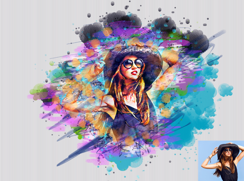 Perfect Watercolor Photoshop Action by AL AMIN on Dribbble