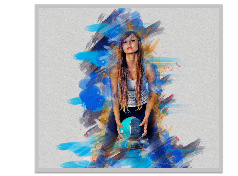 Grunge Art Action by AL AMIN on Dribbble