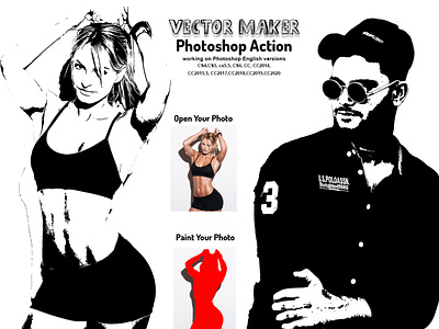 Vector Maker Photoshop Action