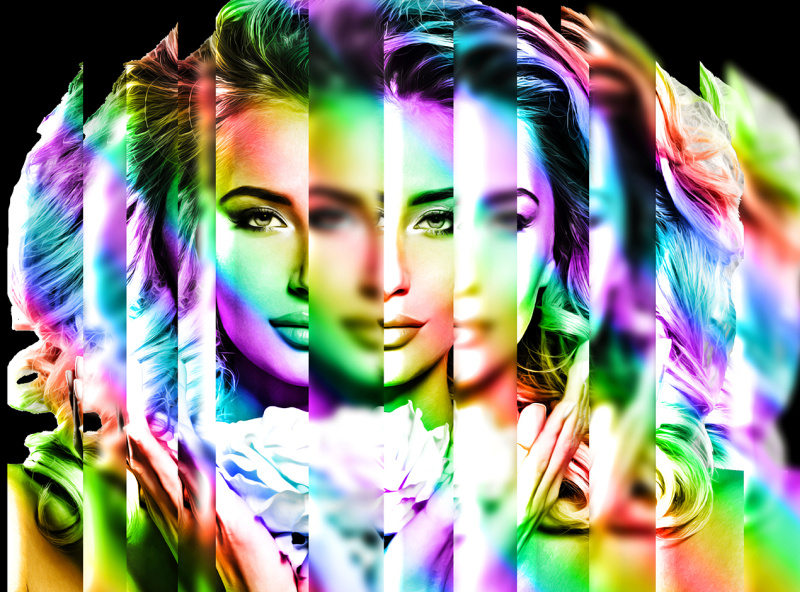 Prism Effect Action by AL AMIN on Dribbble