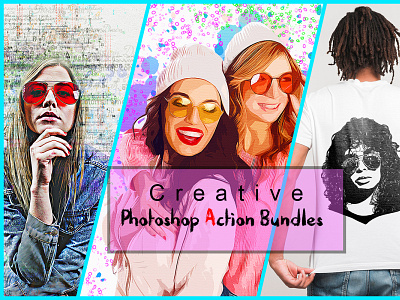 Creative Photoshop Action Bundles addons bundles