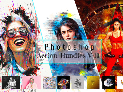 Photoshop Action Bundles V-11 addons bundles