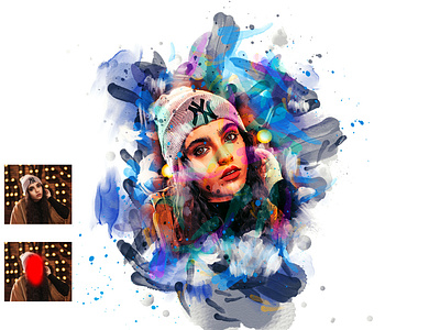Hand Painting Photoshop Action