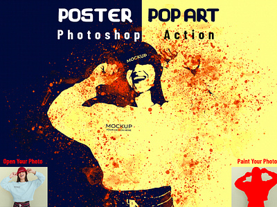 Poster Pop Art Photoshop Action