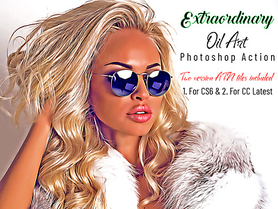 Extraordinary Oil Art PS Action photoshop actions