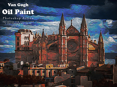 Van Gogh Oil Paint Photoshop Action