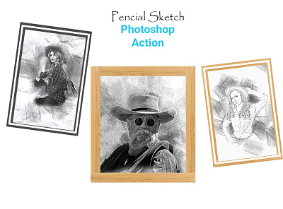 Pencil Sketch Photoshop Action action art artistic color sketch drawing effect hand drawing images manipulation pencil pencil sketch photoshop photoshop action portrait professional psd sketch template