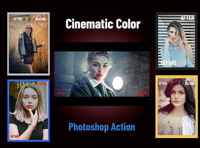 Cinematic Color Photoshop Action actions cinema cinematic color colorful digital digital art effects fresh image images movie movie poster photo editor photo effect photography photoshop