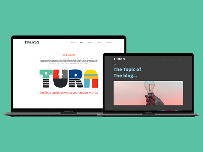 UI of Trugo Design Studio