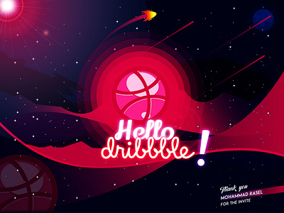 Hello Dribbble! My Debout!