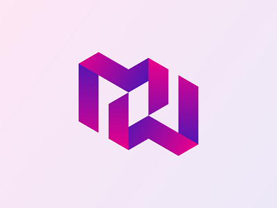 M+W Logo Design | Letter MW Alphabet logo