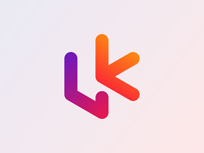L K Logo Design