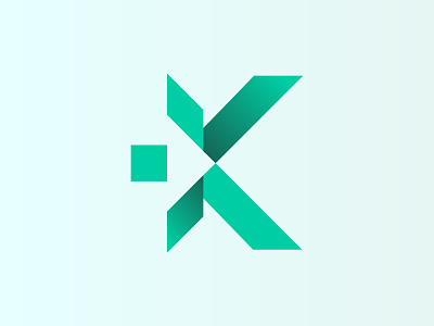Lette K Logo Design with Arrow Symbel modern logo